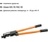 Пресс-клещ (кримпер) TDM ELECTRIC механический ручной ПМР-150 ( сечение жилы 10-120 мм² ), серия "МастерЭлектрик" SQ1027-0401 4