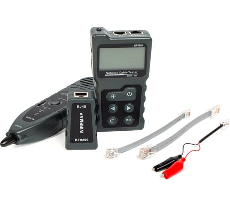 Кабельный тестер КВТ с PoE KT 8209 PROLINE 86208