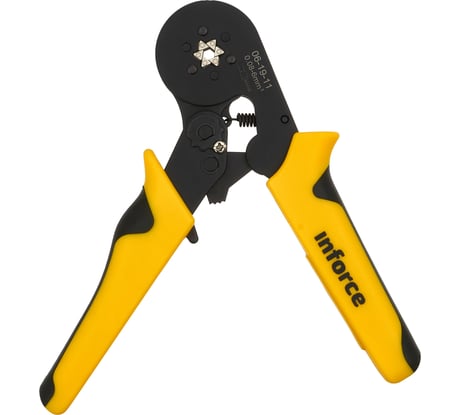 Шестигранные пресс-клещи Inforce 0,08-6 мм2 06-19-11