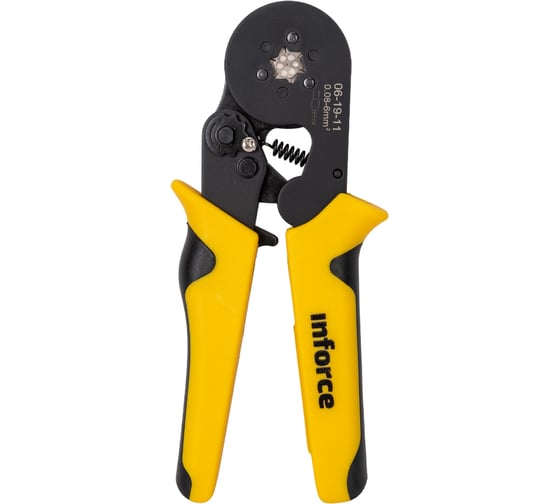 Шестигранные пресс-клещи Inforce 0,08-6 мм2 06-19-11 - выгодная цена, отзывы, характеристики, фото - купить в Москве и РФ