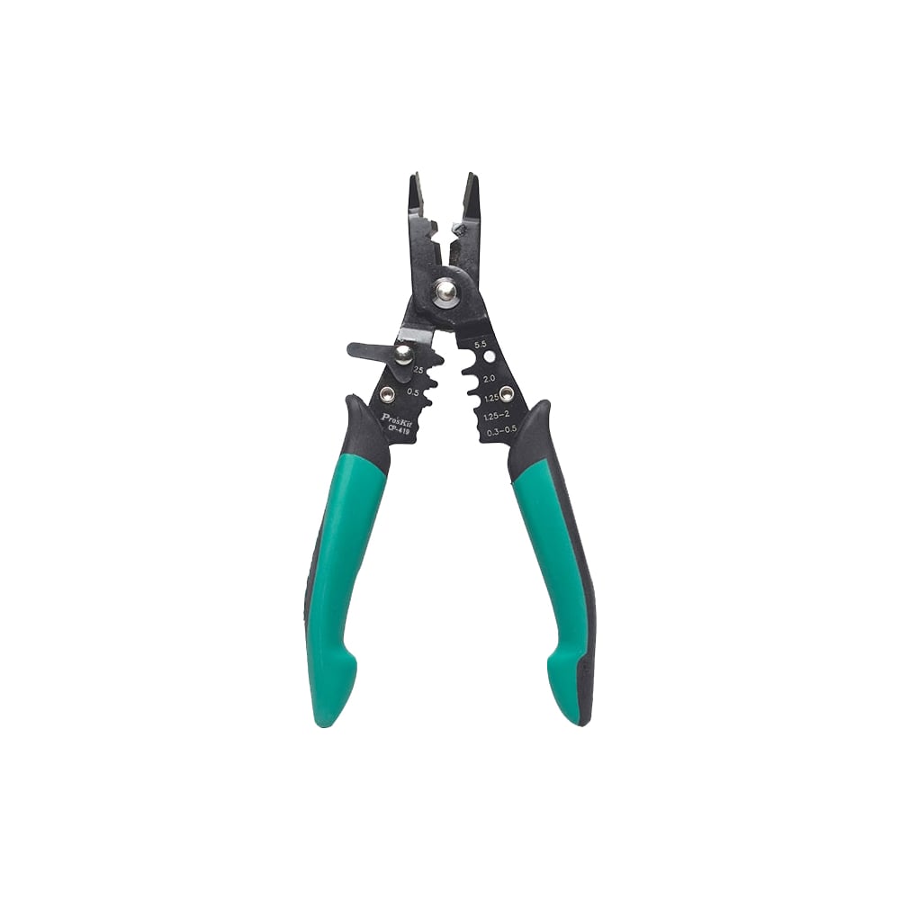Клещи-кусачки для резки/зачистки/обжима проводов Pro'sKit CP-419 ...