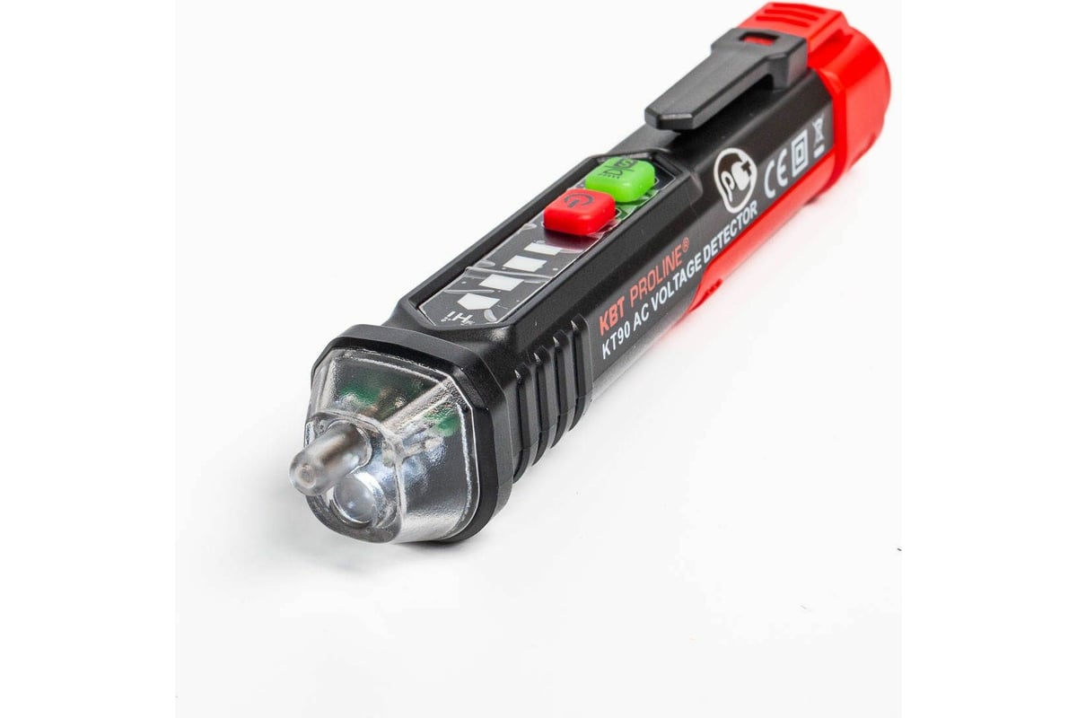 Бесконтактный детектор напряжения КВТ КТ 90 PROLINE 87242 - выгодная ...