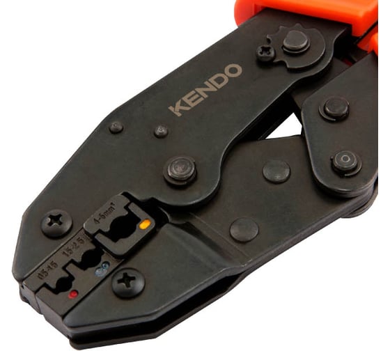 Обжимные клещи для изолированных клемм KENDO 235 мм 11706