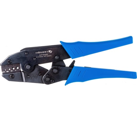 Пресс-клещи для клемм HOEGERT TECHNIK диапазон: от 0.1 до 2.5 мм2 HT1P200