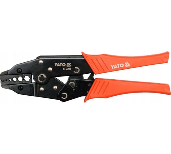 Пассатижи для обжима и зачистки проводов YATO RG6, RG58, RG59, RG62 YT-2298 1
