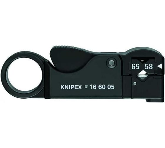 Стриппер коаксиальных кабелей KNIPEX KN-166005SB