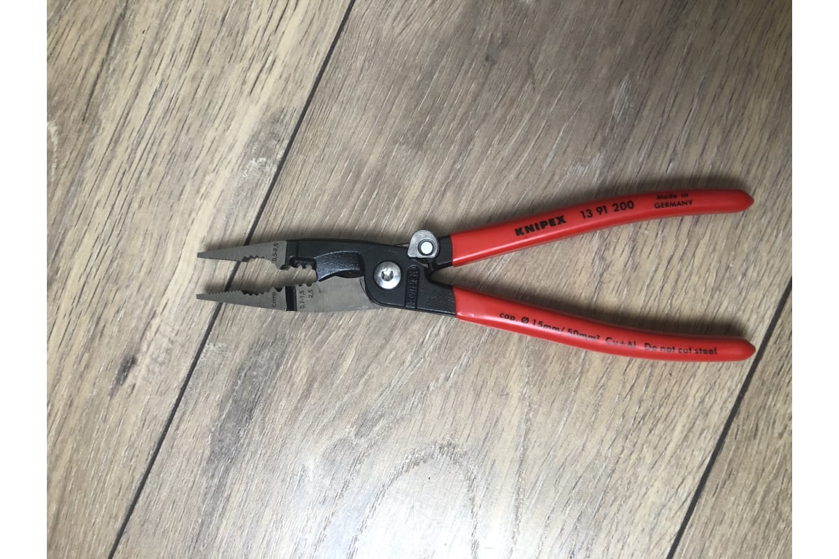 Ножницы для пластмассы также для кабельных коробов knipex kn 950221