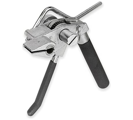 Инструмент для натяжения и резки стальной ленты с храповым механизмом и переставной рукояткой SHTOK 23610