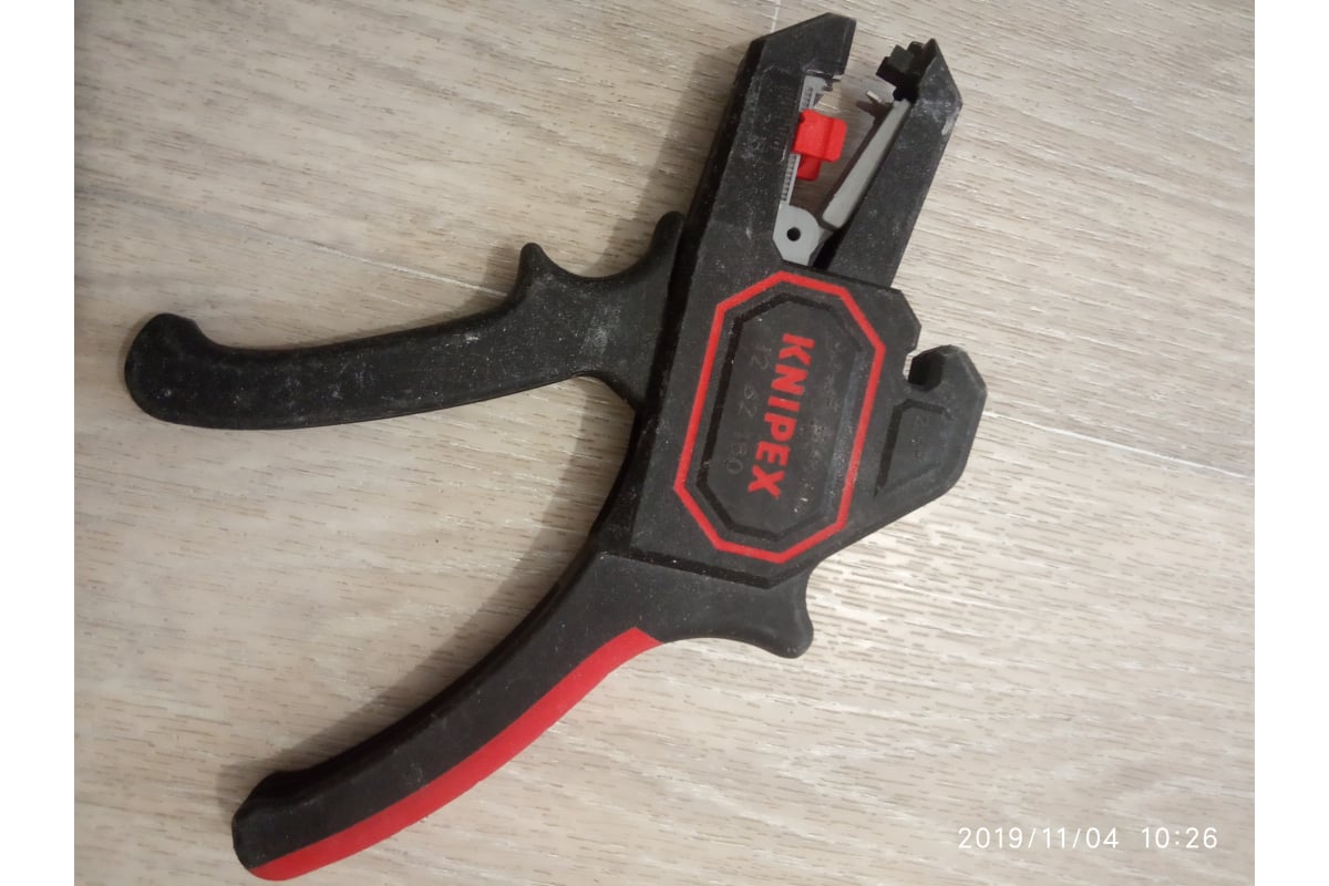 Инструмент для снятия изоляции KNIPEX KN-1262180 - выгодная цена, отзывы,  характеристики, 2 видео, фото - купить в Москве и РФ