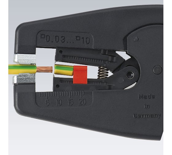 Автоматический инструмент для снятия изоляции KNIPEX MultiStrip 10 KN-1242195SB