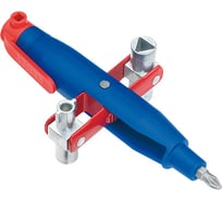 Ключ для электрошкафов с битой и переходником KNIPEX KN-001107