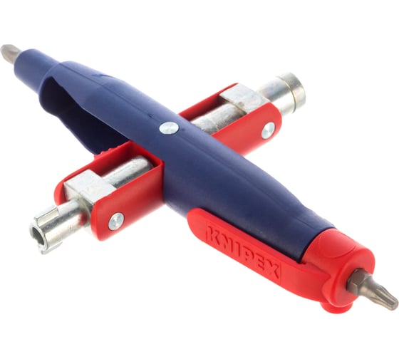 Ключ для электрошкафов с битой и переходником KNIPEX KN-001107