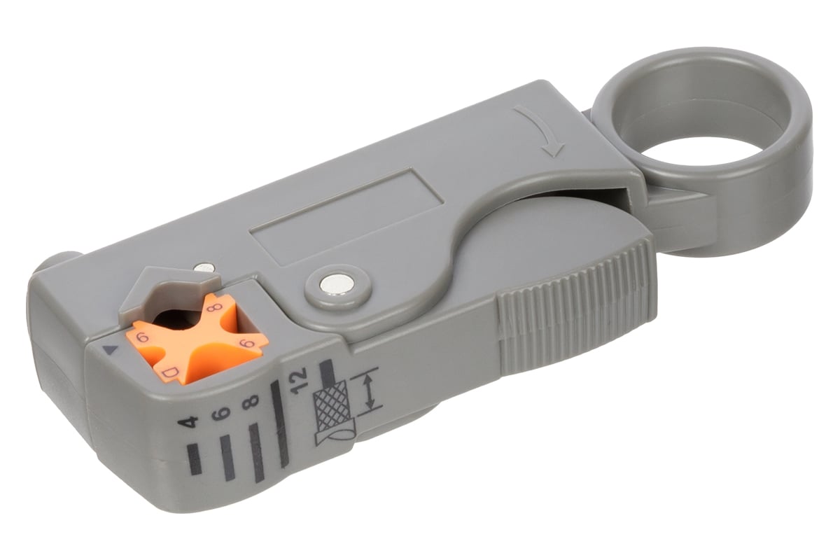 Клещи TDM КЗ-К, зачистка коаксиального кабеля RG-58/59/6/SAT ...