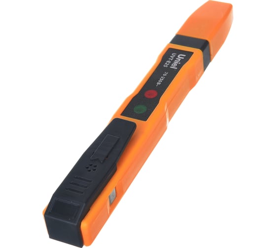 Индикаторная отвертка-пробник Uniel UVT-E25 шлицевая, 140 мм, 140/1000 В, yellow-grey UL-00008482