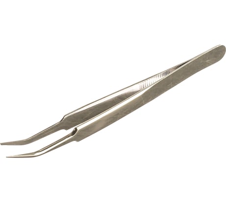 Изогнутый пинцет для электроники и точной механики 110 мм ЗУБР 22211-3-110