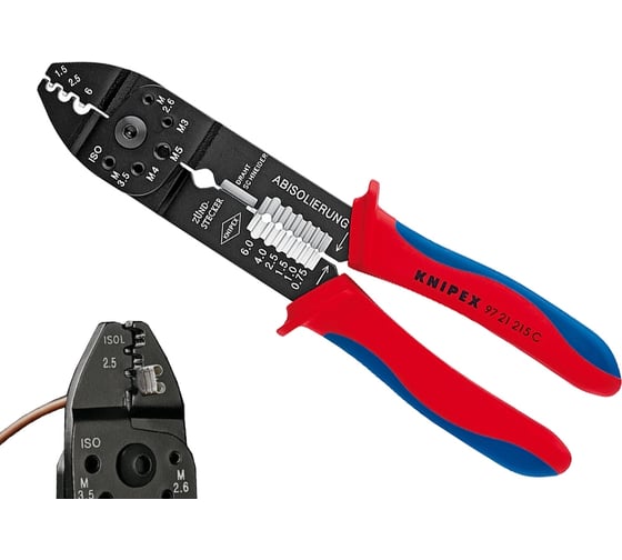 Ручной обжимник KNIPEX KN-9721215B