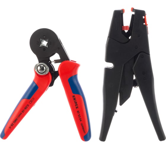 Набор контактных гильз с инструментом для опрессовки KNIPEX KN-979010