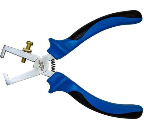 Съемник изоляции Промлайн 160мм, сталь cr-v, двухкомпонентные рукоятки ПЛ01308160_z022