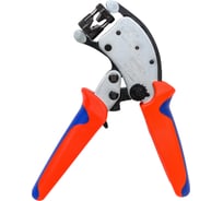 Пресс-клещи Knipex Twistor T для контактных гильз DIN 46228 1+4, обжим: квадрат, поворот 360, 0.14-10.0 мм, доступ с 2х сторон, длина 200 мм KN-975319
