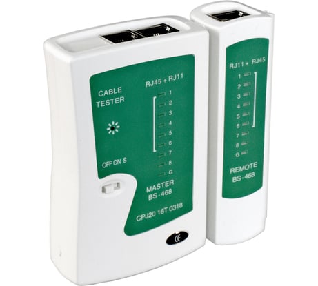 Сетевой тестер ExeGate NS-468 для RJ-45/RJ-11/RJ-12271121