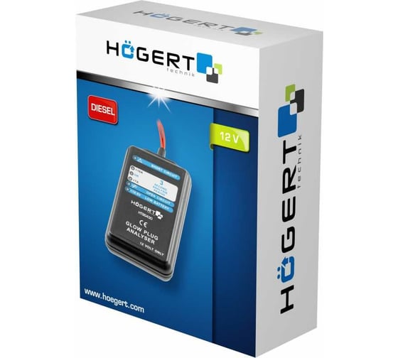 Тестер свечей накаливания HOEGERT TECHNIK HT8G430