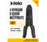 Пресс-клещи Felo для изолированных и неизолированных кабельных наконечников 0,75-6 мм2 59232040 5