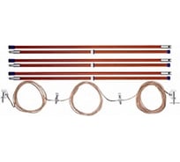 Переносное заземление Диэлектрик ЗПЛ-220-3Д Д288741