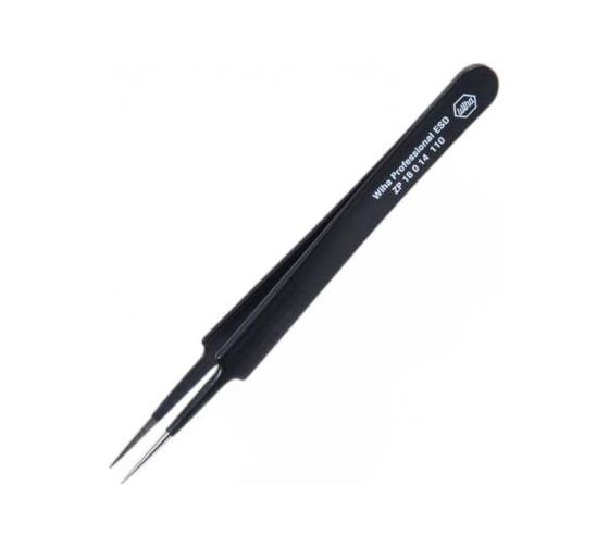 Прецизионный пинцет Professional ESD 5 110 мм Wiha 32334