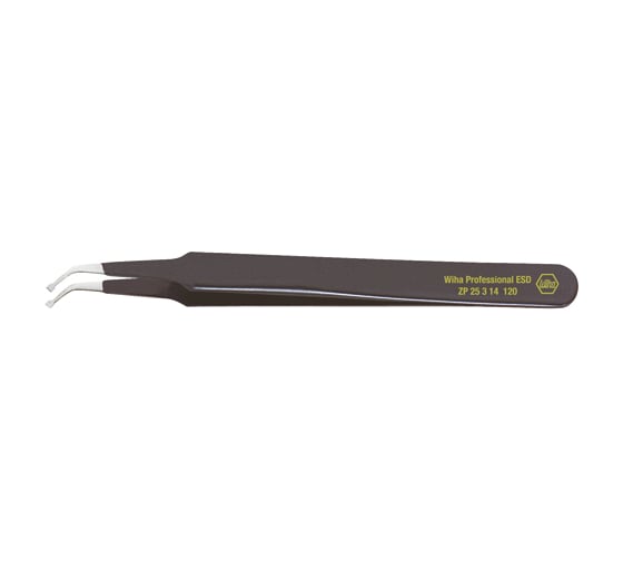 Пинцет SMD Professional ESD 8b 120 мм Wiha 32337