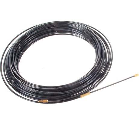 Зонд для протяжки кабеля 20м 4D черный Electraline 61055