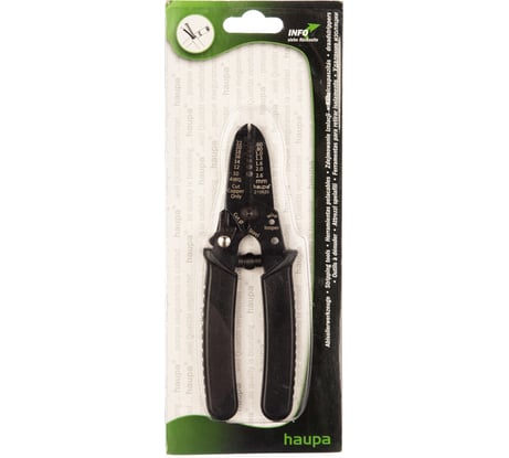 Инструмент для снятия изоляции 0,5-2,5 мм2 HAUPA 210620
