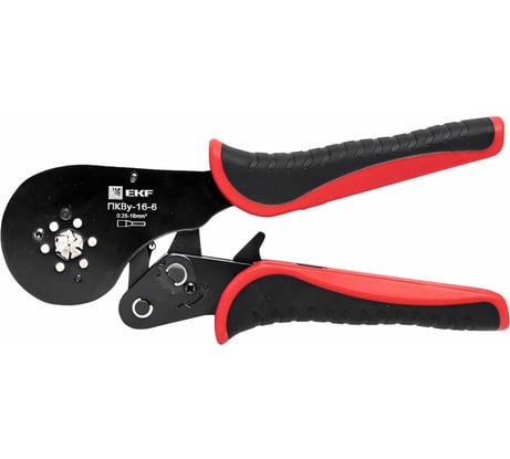 Пресс-клещи EKF ПКВу-16-6 Expert pkvy-16-6-exp