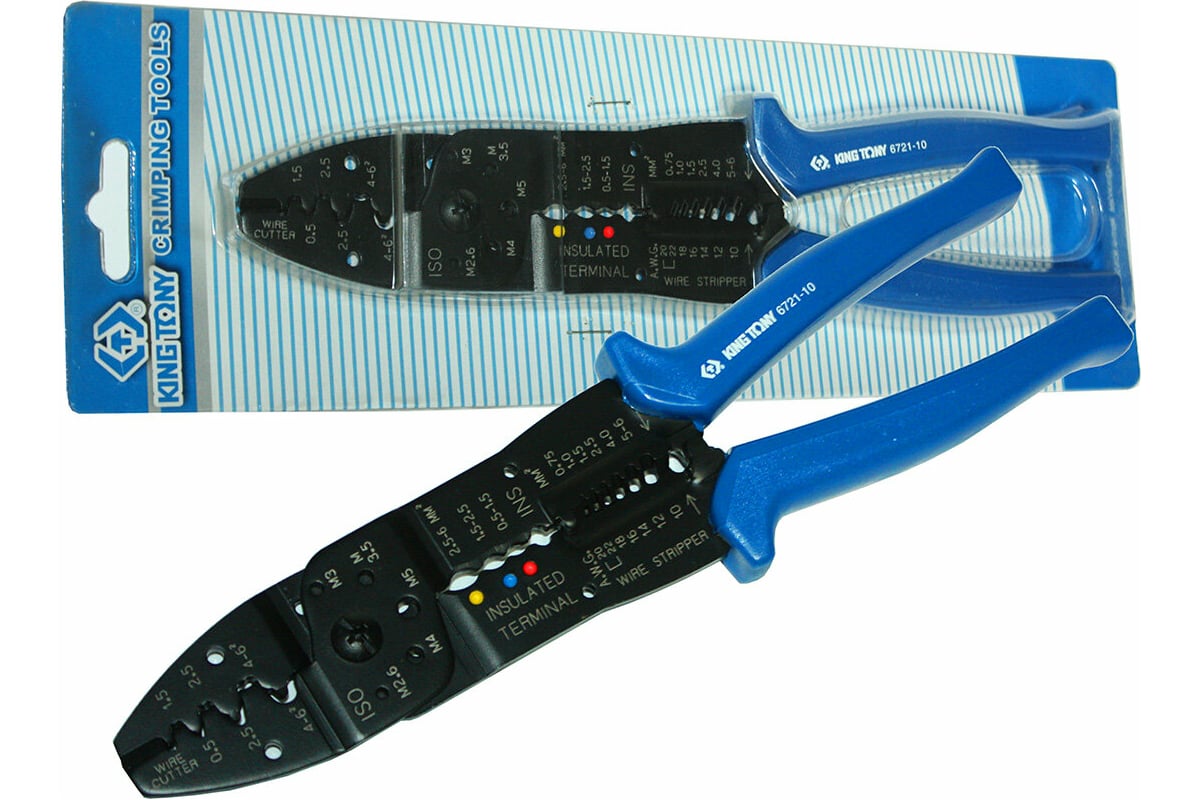 Пассатижи для зачистки изоляции KING TONY 250 мм 6721-10 - выгодная ...