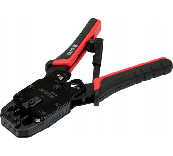Клещи для зажима телефонных разъемов YATO RJ45 RJ10 RJ11 YT-22443 1