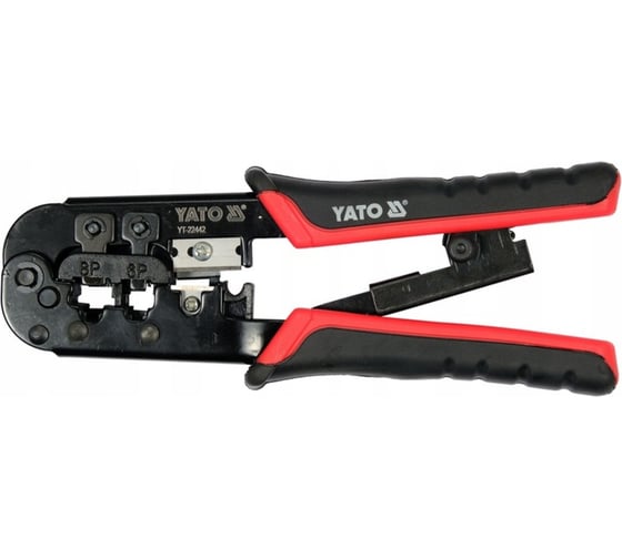 Кримпер для телефонных разъемов YATO rj45 rj11 YT-22442