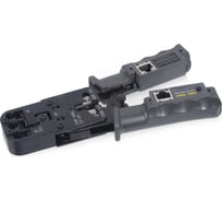 Обжимной инструмент Cabeus HT-022) 3 в 1, для RJ-45, RJ-11/12, с тестером для витой пары HT-2010NT