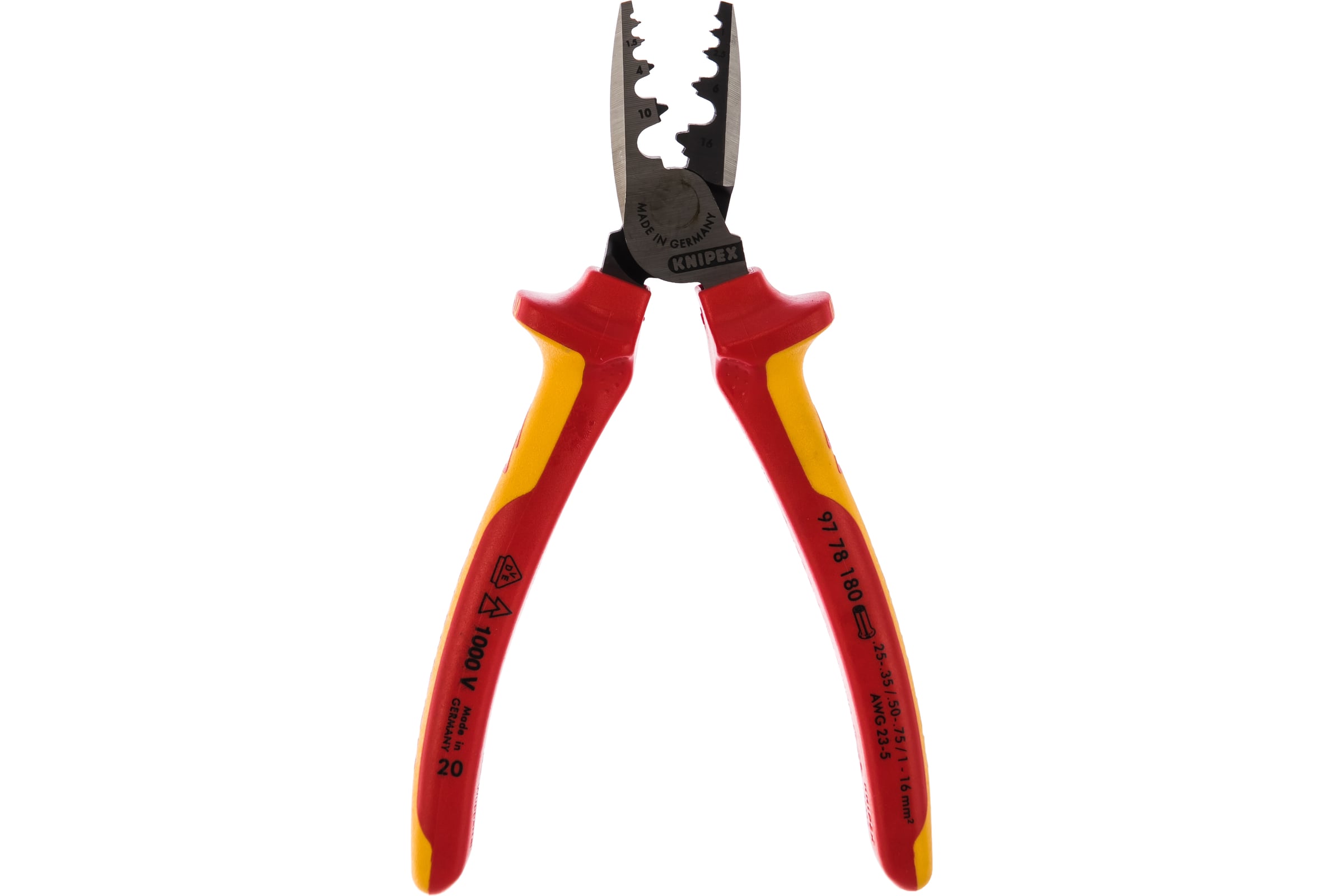Инструмент для обжима контактных гильз KNIPEX KN-9778180
