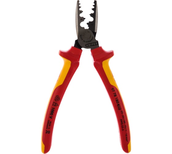 Инструмент для обжима контактных гильз KNIPEX KN-9778180