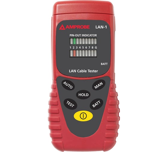 Тестер телекоммуникационных сетей Amprobe LAN-1