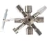 Ключ для электрошкафов с битой и переходником Knipex KN-001101 4
