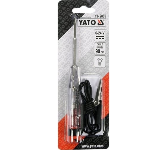 Автомобильный пробник YATO 6-24 В YT-2865
