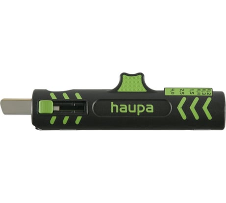 Универсальный инструмент для снятия изоляции 0.2-4 мм2 HAUPA 200043