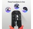 Обжимной инструмент для витой пары VENTION с фиксатором, RJ45/RJ12/RJ14/RJ11 (8p8c,6p6c,6p4c,6p2c) KEAB0 4