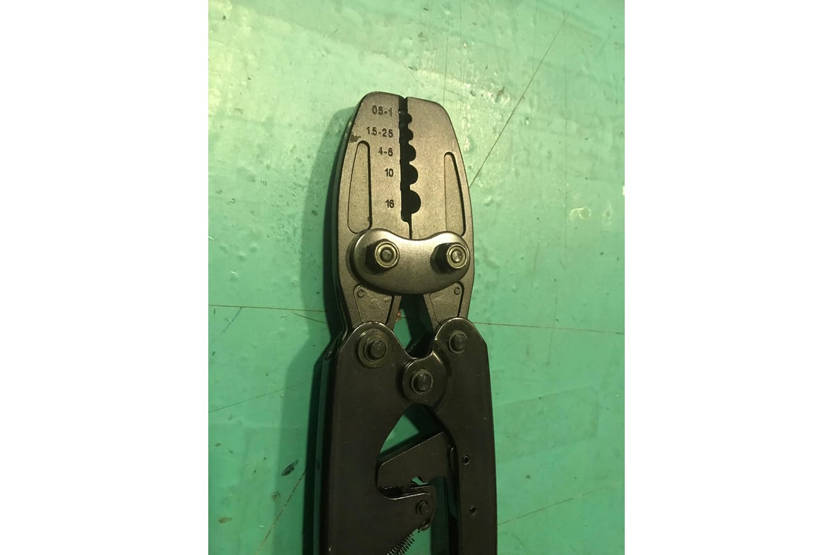 Пресс-клещи с трещоточным рычажным механизмом для шипового прессования ...