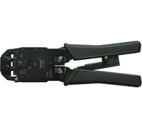 Обжимной инструмент для неэкранированных модульных штекеров 4-6-8 полюсов HAUPA 210871