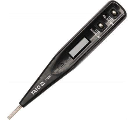 Цифровая отвертка-индикатор  YATO 12-220 В YT-2861