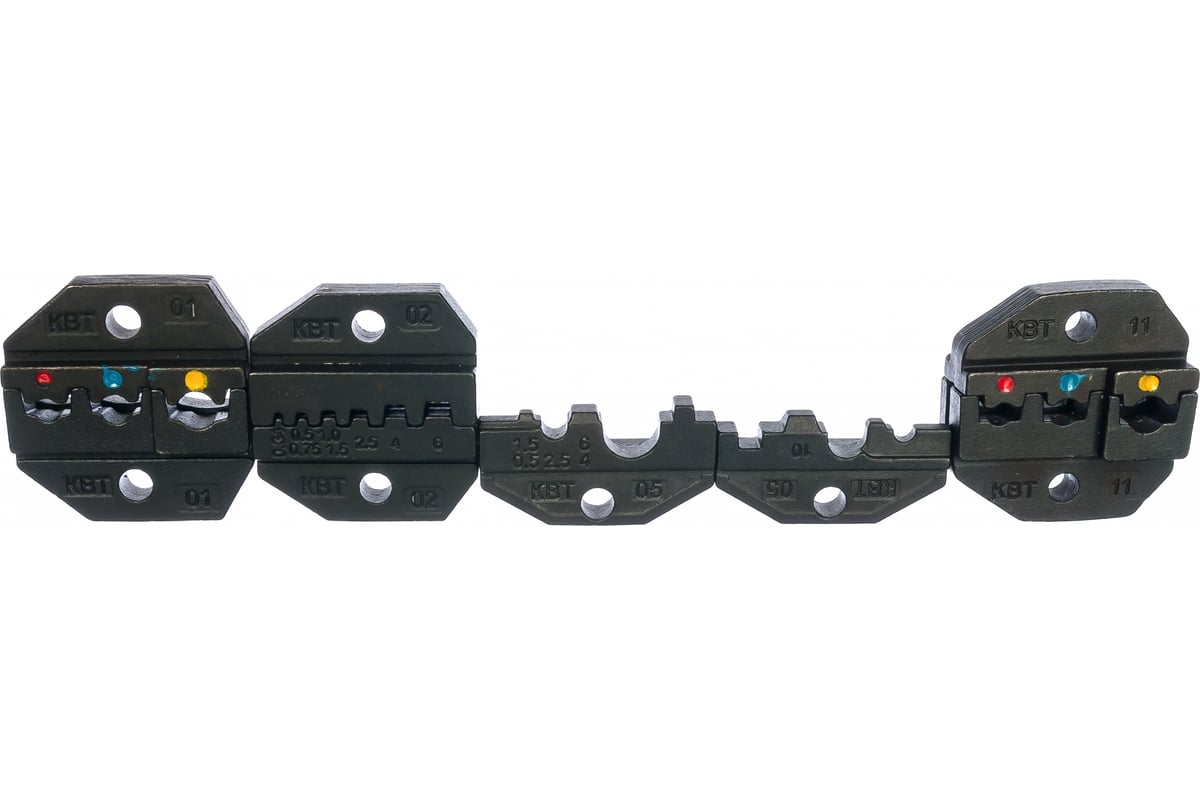 Ручные пресс-клещи КВТ СТВ+4, 4 матрицы, в сумке 75909 - выгодная цена ...