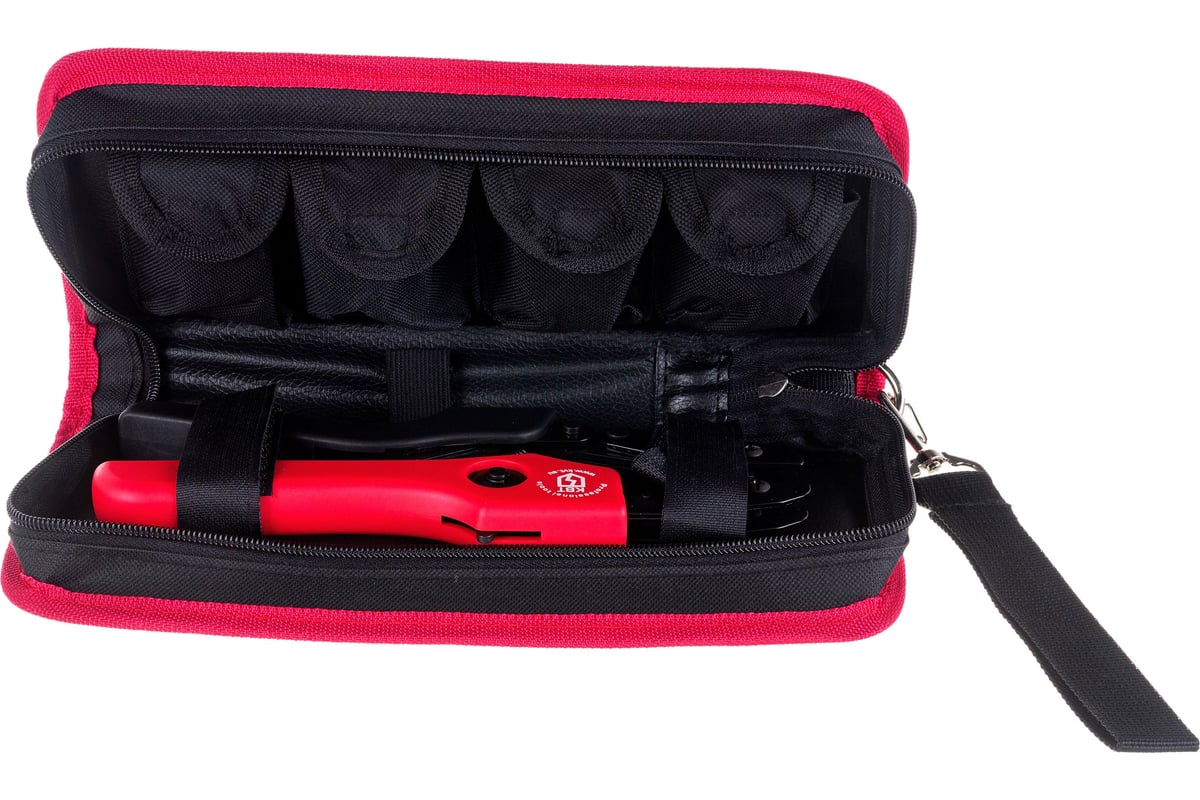 Ручные пресс-клещи КВТ СТК+4, 4 матрицы в сумке 75907 - выгодная цена ...