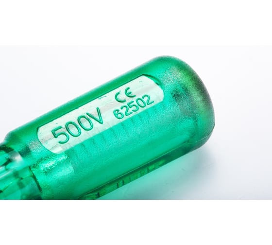 Тестер напряжения, отвёртка индикаторная Sata 190 мм 500VAC 62502