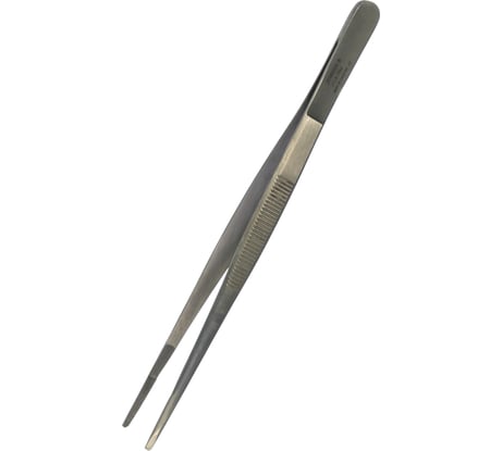 Пинцет (прямой, рифленый) 155 мм REXANT ПРОФИ 12-0365
